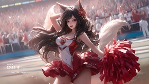 拉拉队长-阿狸狸