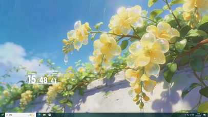 护眼树木桌面主题