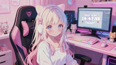 粉舱猫耳电竞姬