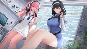 动漫美少女 胜利女神