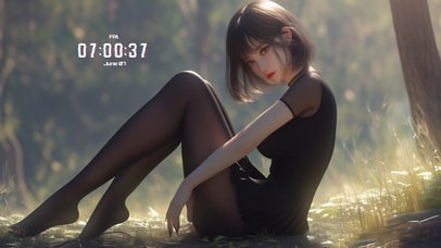 容颜绝丽，风情万种