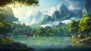 青山云雾缥缈