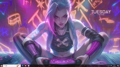 网瘾少女金克斯