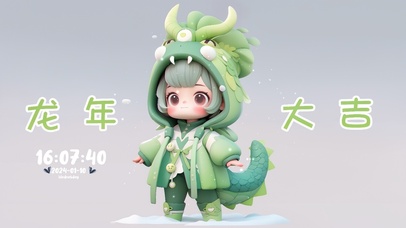 龙年可爱小龙人