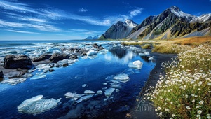 冰花畔语-冬春织镜