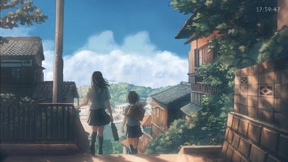 放学回家的路上