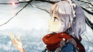 望雪少女