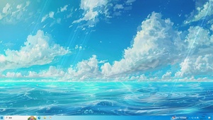二次元海景壁纸-桌面主题