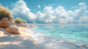 治愈碧蓝海滩