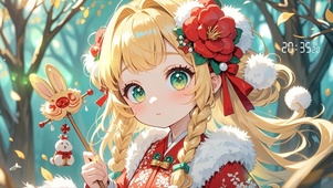 Q版金发少女1