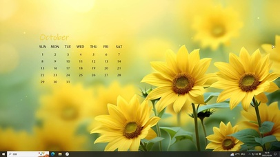 简约小清新向日葵