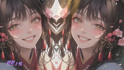 4K性感治愈Ai美女插画