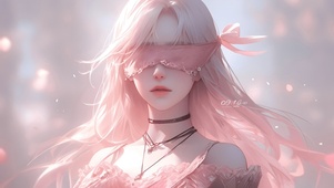 4K唯美清纯古风少女