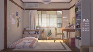 治愈温馨房间