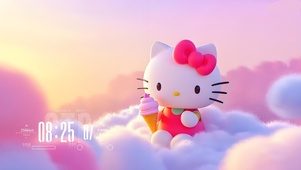 冰淇淋凯蒂猫