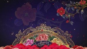 复古中国风花纹