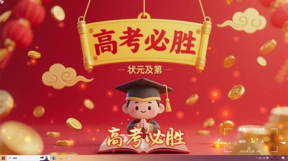 小状元祝莘莘学子 学有所成必胜