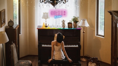 爱弹钢琴的小姐姐