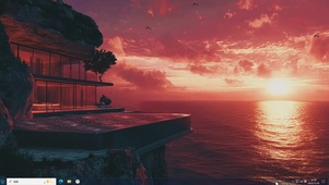 霞伴海墅-桌面主题