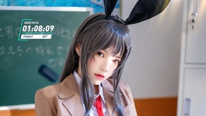 教室里的制服学妹