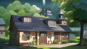 树林房屋