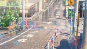 雨后の街景