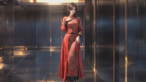 4K唯美可爱国潮风新娘