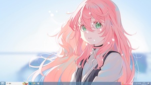 粉色可爱女孩