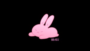 粉红小兔兔
