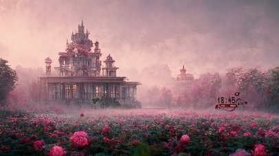 梦幻蔷薇城堡花园