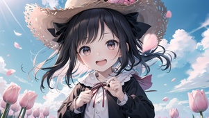郁金香女孩