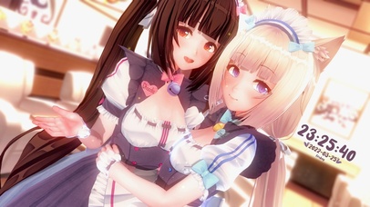 4k 可爱女仆姐妹