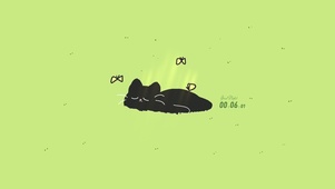 爱趴窝的小猫