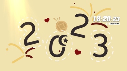 烟花新年  动态壁纸