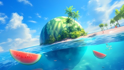 4k海洋大西瓜