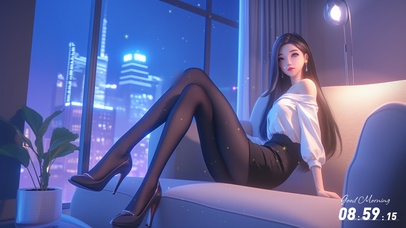 疏星也愿为她低垂云彩