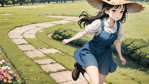 奔跑少女