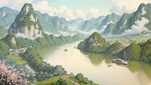护眼清新 风景如画