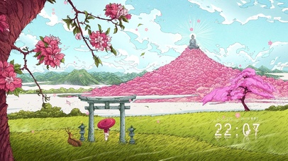 4K唯美简约樱花壁纸