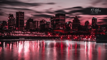 霓虹灯下的城市