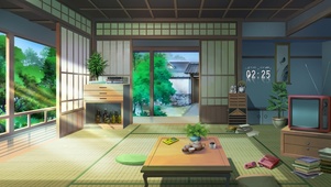 日式阳光庭院