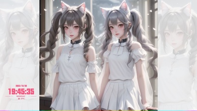 4K性感清纯双马尾Ai美少女