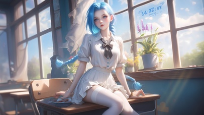 清纯学生 金克丝