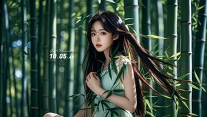 竹林少女