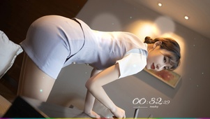 4K清纯制服美女