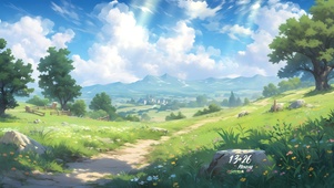 家乡的山坡
