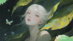 清冷感唯美女孩