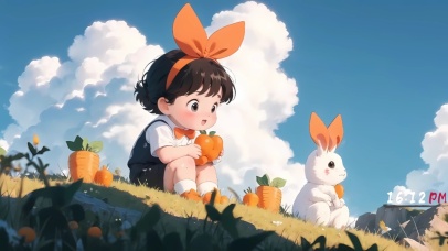 兔子爱吃胡萝卜