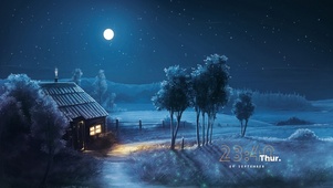 温馨月光小屋