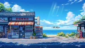 海边便利店